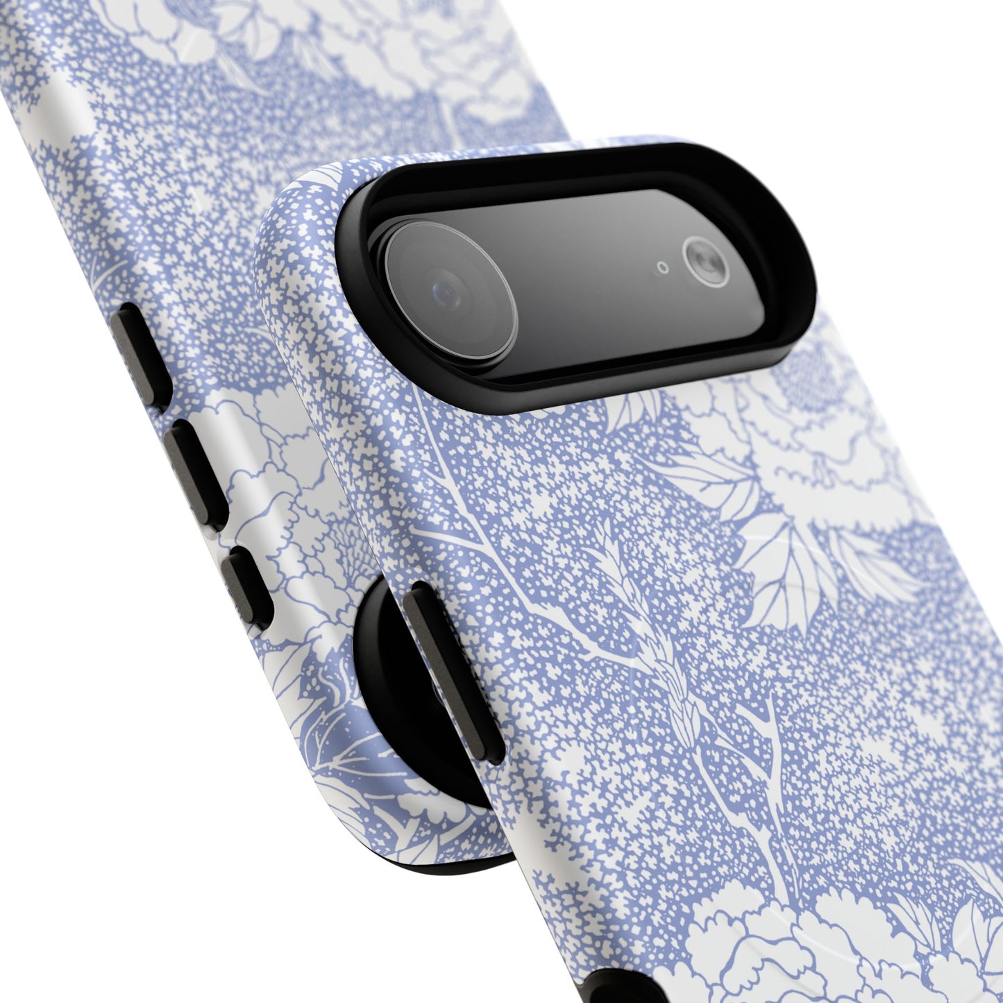 MagSafeタフケース - 姫（白/水色） | iPhone 17 / iPhone 17 Air / iPhone 17 Pro / iPhone 17 Pro Max