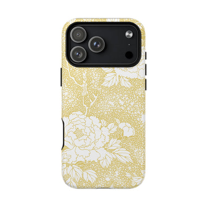 MagSafeタフケース - 姫（白/淡い黄色） | iPhone 17 / iPhone 17 Air / iPhone 17 Pro / iPhone 17 Pro Max