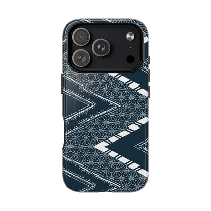 MagSafeタフケース - あっちこっち（白/ダックブルー）| iPhone 17 / iPhone 17 Air / iPhone 17 Pro / iPhone 17 Pro Max