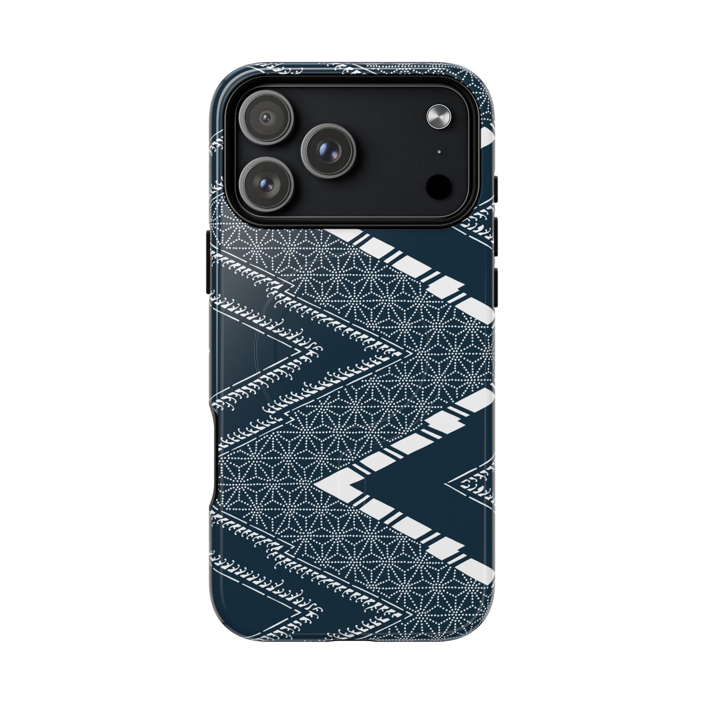 MagSafeタフケース - あっちこっち（白/ダックブルー）| iPhone 17 / iPhone 17 Air / iPhone 17 Pro / iPhone 17 Pro Max