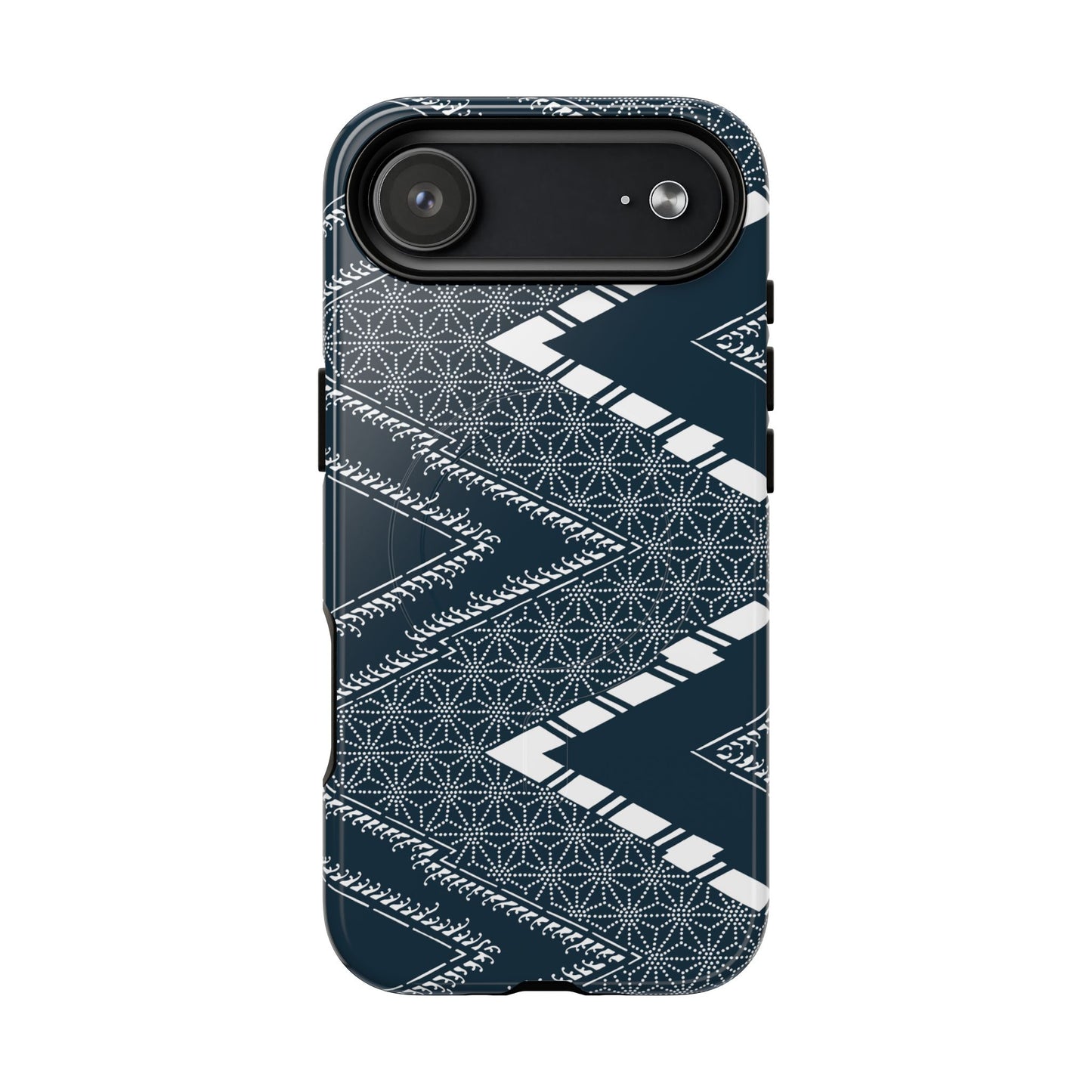 MagSafeタフケース - あっちこっち（白/ダックブルー）| iPhone 17 / iPhone 17 Air / iPhone 17 Pro / iPhone 17 Pro Max