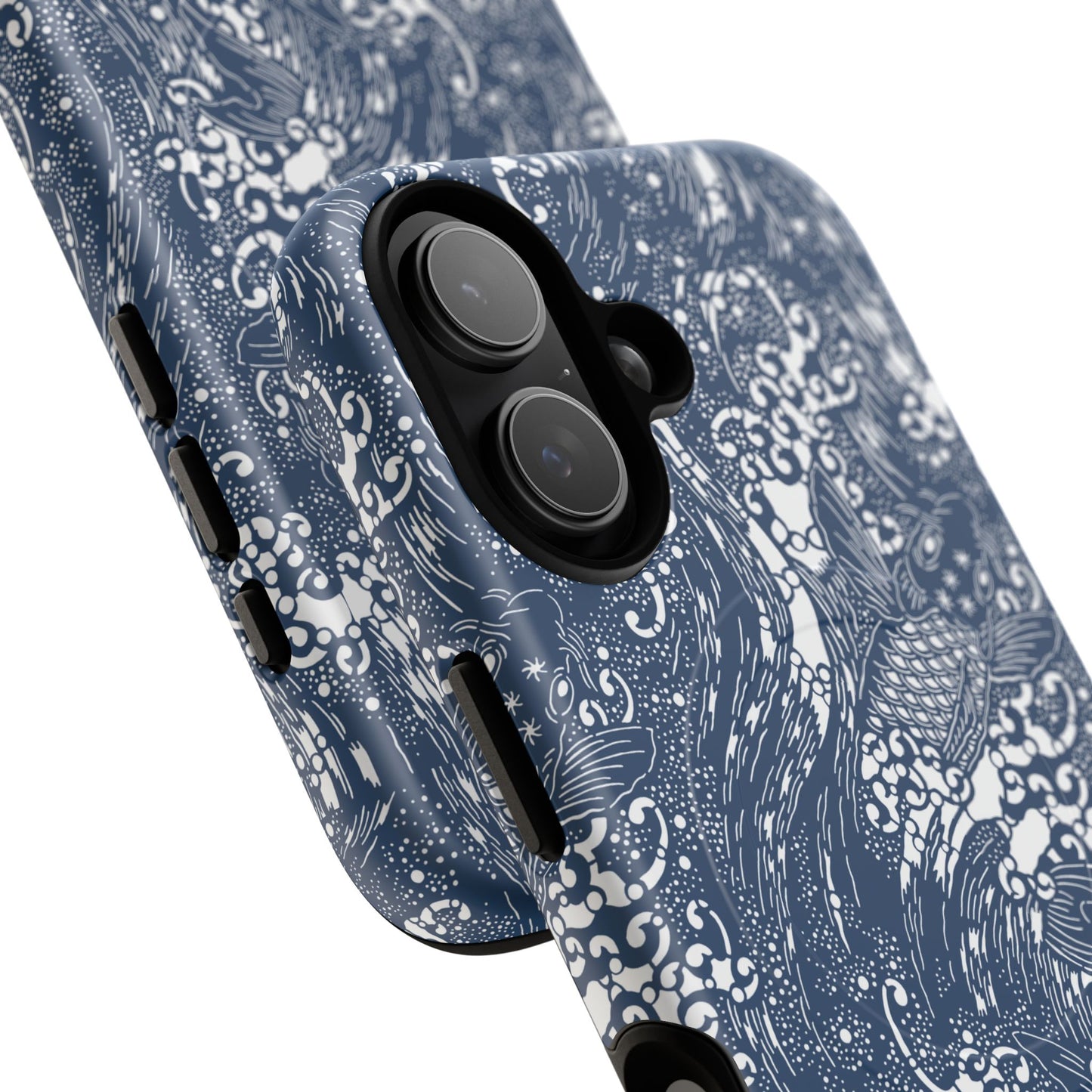 MagSafeタフケース - バシャンバシャン（ブルー） | iPhone 17 / iPhone 17 Air / iPhone 17 Pro / iPhone 17 Pro Max