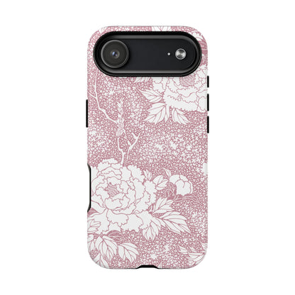 MagSafeタフケース - 姫（白/ピンク） | iPhone 17 / iPhone 17 Air / iPhone 17 Pro / iPhone 17 Pro Max