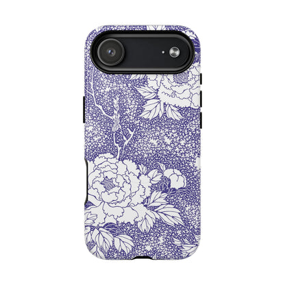 MagSafeタフケース - 姫（白/紫色） | iPhone 17 / iPhone 17 Air / iPhone 17 Pro / iPhone 17 Pro Max