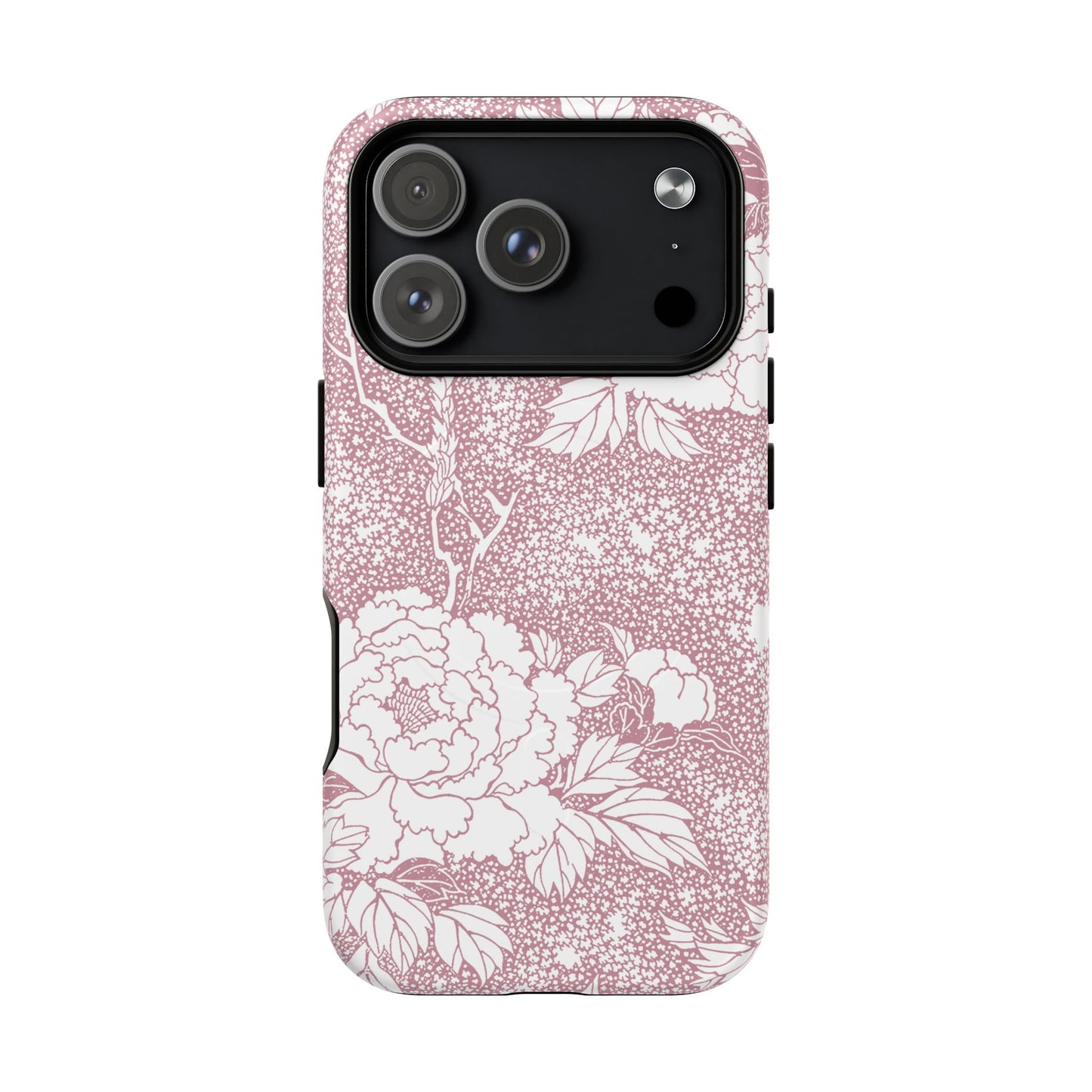 MagSafeタフケース - 姫（白/ピンク） | iPhone 17 / iPhone 17 Air / iPhone 17 Pro / iPhone 17 Pro Max