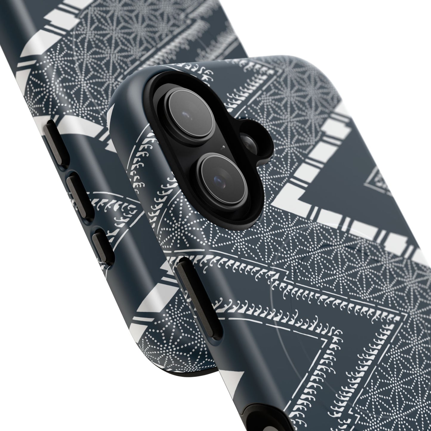 MagSafeタフケース - あっちこっち（白/ダックブルー）| iPhone 17 / iPhone 17 Air / iPhone 17 Pro / iPhone 17 Pro Max