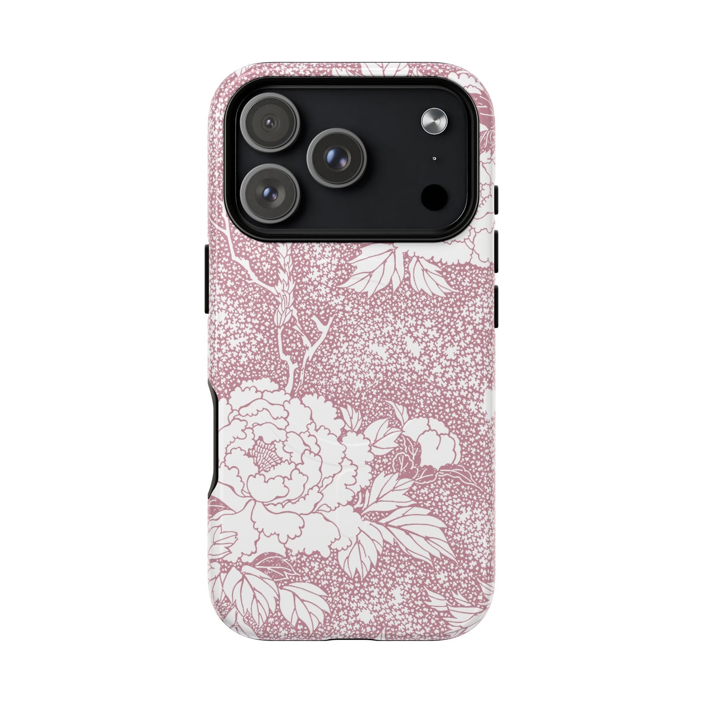 MagSafeタフケース - 姫（白/ピンク） | iPhone 17 / iPhone 17 Air / iPhone 17 Pro / iPhone 17 Pro Max