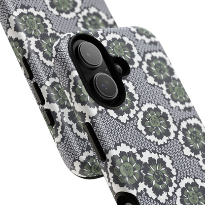 MagSafeタフケース - On the Dot (グリーン/ダックブルー) | iPhone 17 / iPhone 17 Air / iPhone 17 Pro / iPhone 17 Pro Max