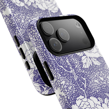 MagSafeタフケース - 姫（白/紫色） | iPhone 17 / iPhone 17 Air / iPhone 17 Pro / iPhone 17 Pro Max