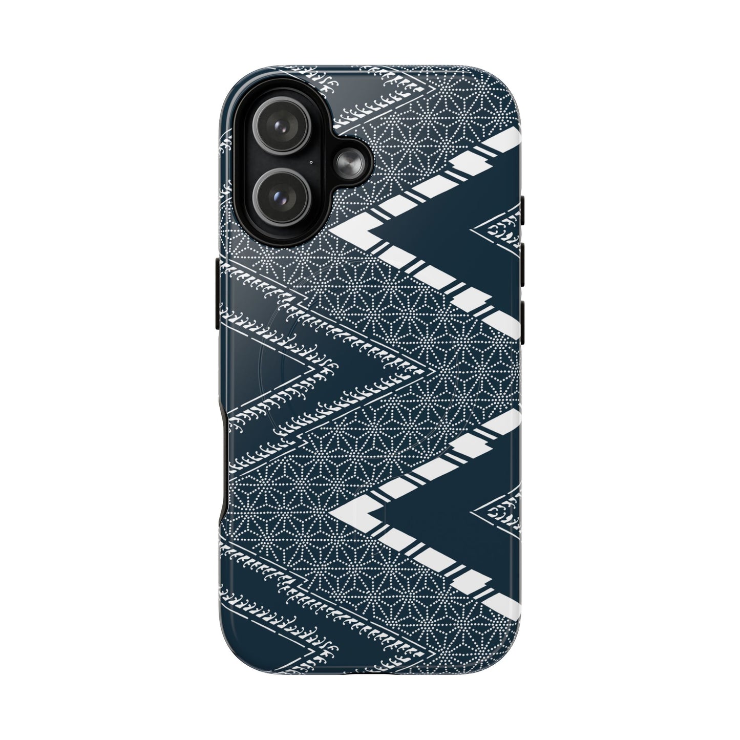 MagSafeタフケース - あっちこっち（白/ダックブルー）| iPhone 17 / iPhone 17 Air / iPhone 17 Pro / iPhone 17 Pro Max