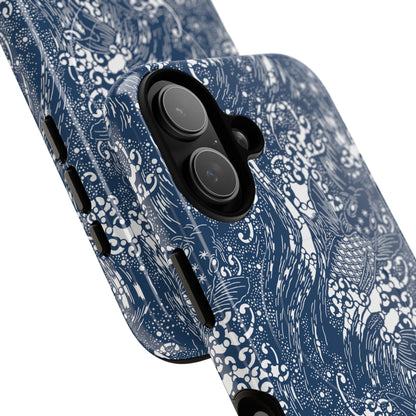 MagSafeタフケース - バシャンバシャン（ブルー） | iPhone 17 / iPhone 17 Air / iPhone 17 Pro / iPhone 17 Pro Max