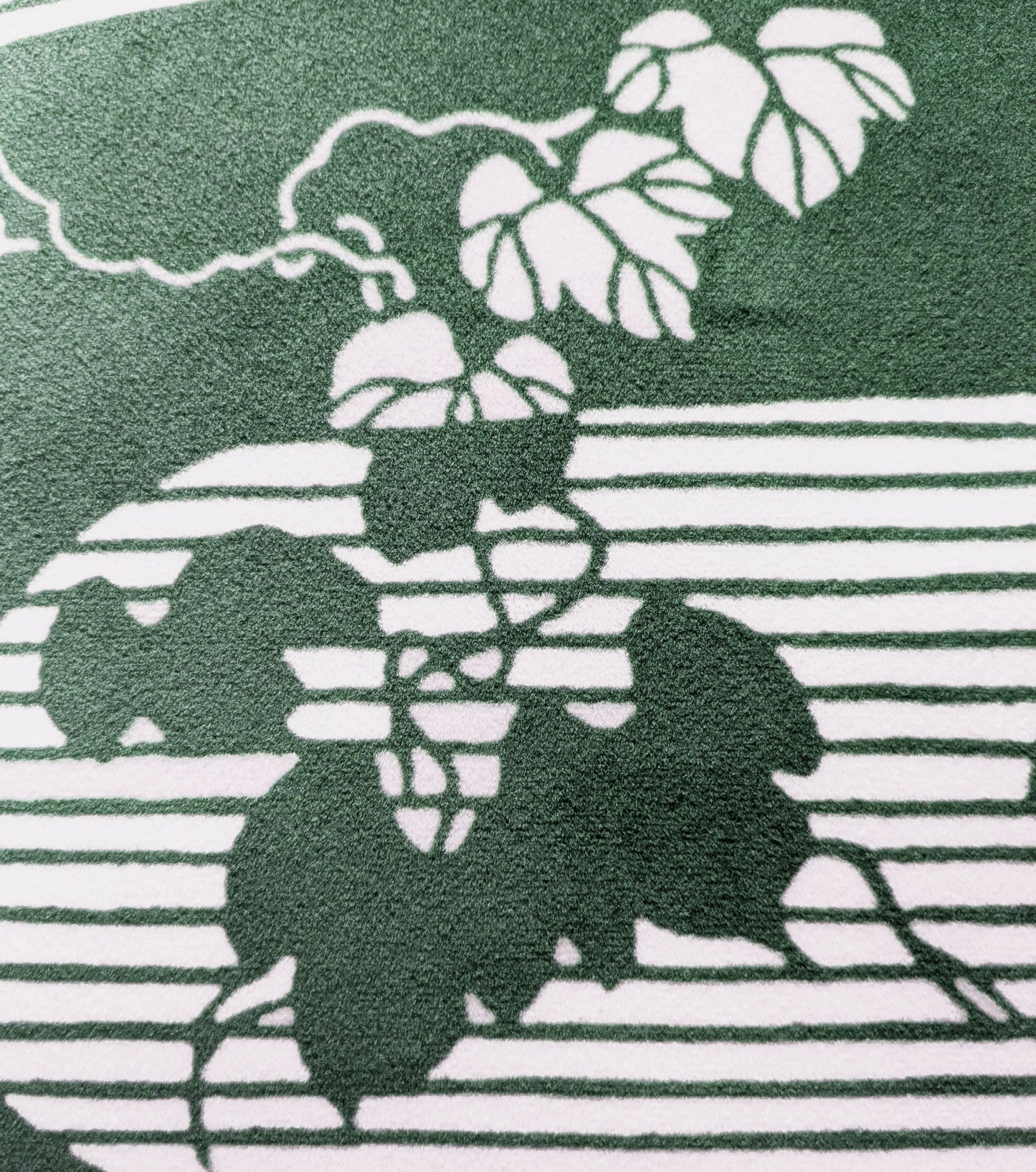 Morning Haze クッション - グリーン／ホワイト