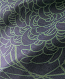 Chrysanthemums クッション - グリーン／ブルー