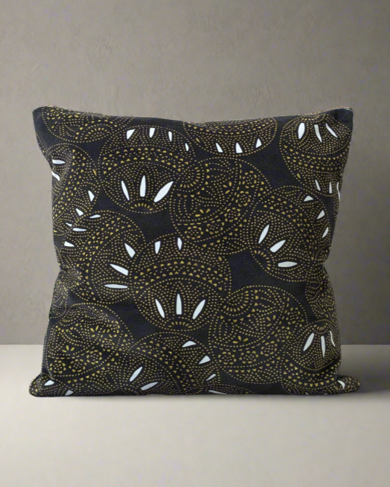 Fiesta クッション - 黄色