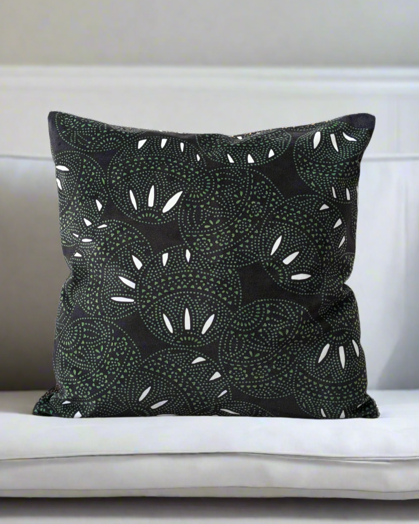 Fiesta クッション - グリーン