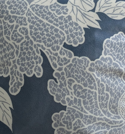 Deco Peony クッション - ブルー