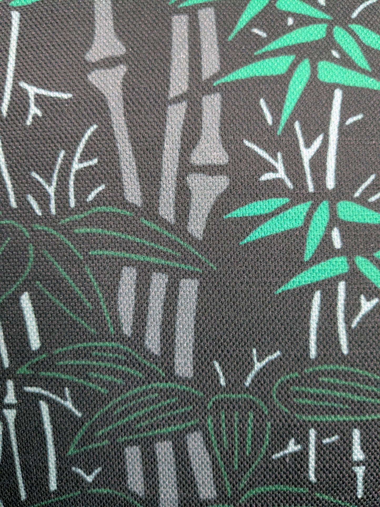 Bamboo Grove クッション - ネオン