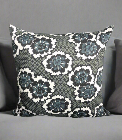 On the Dot クッション - ティール/グリーン