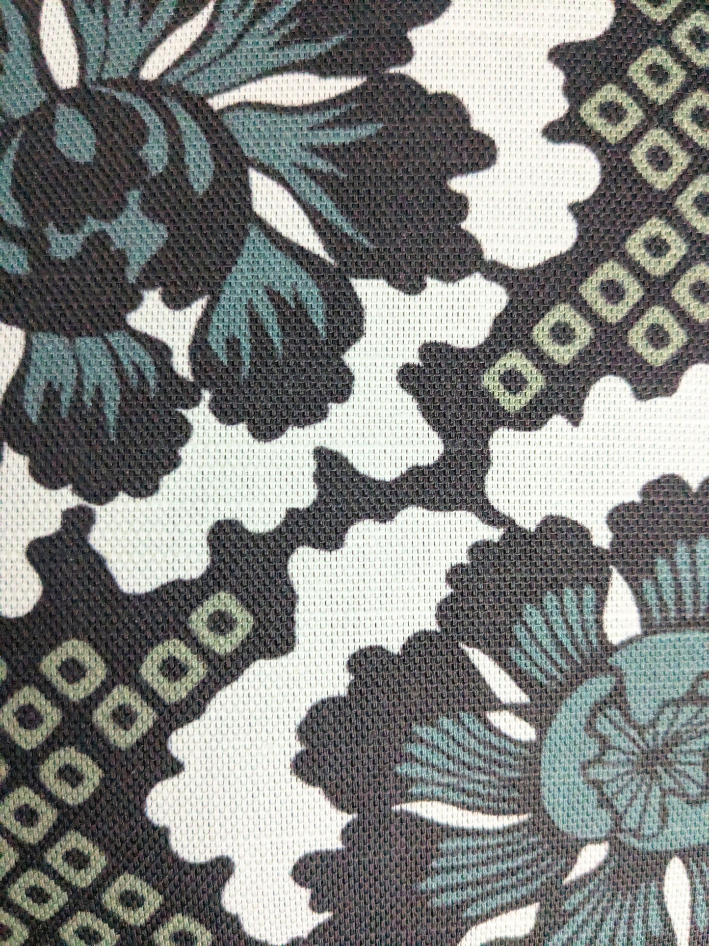 On the Dot クッション - ティール/グリーン