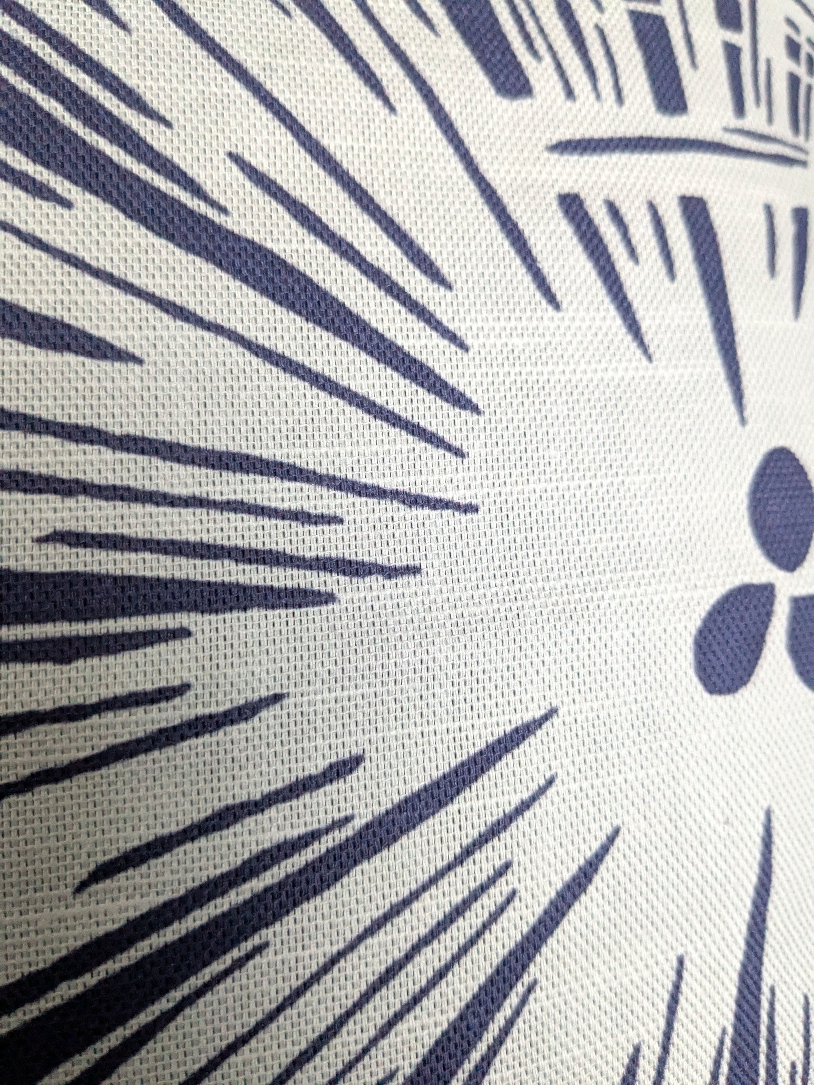 Radiance クッション - ブルー/シルバー