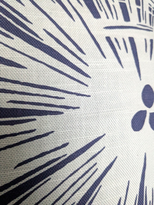 Radiance クッション - ブルー/シルバー