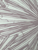 Radiance クッション - ラベンダー/シルバー