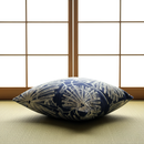 Radiance クッション - ブルー/シルバー